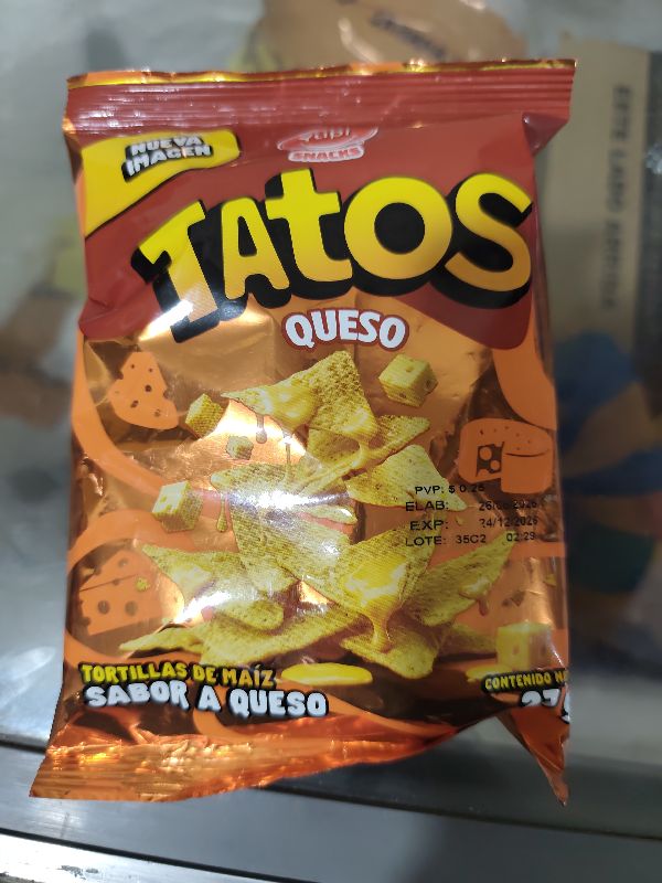 Tatos Queso Pequeño