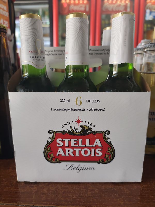 Sixpack Stella Artois Botella 330