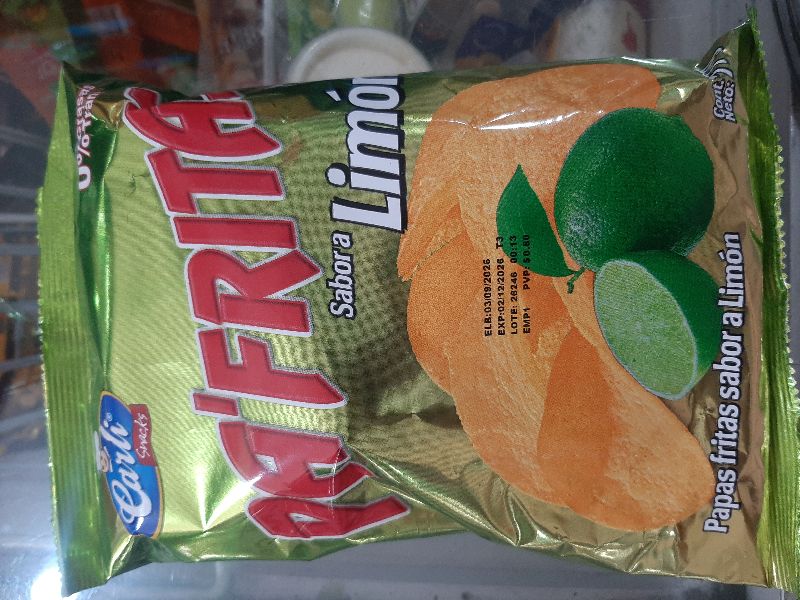 Pafritas limón