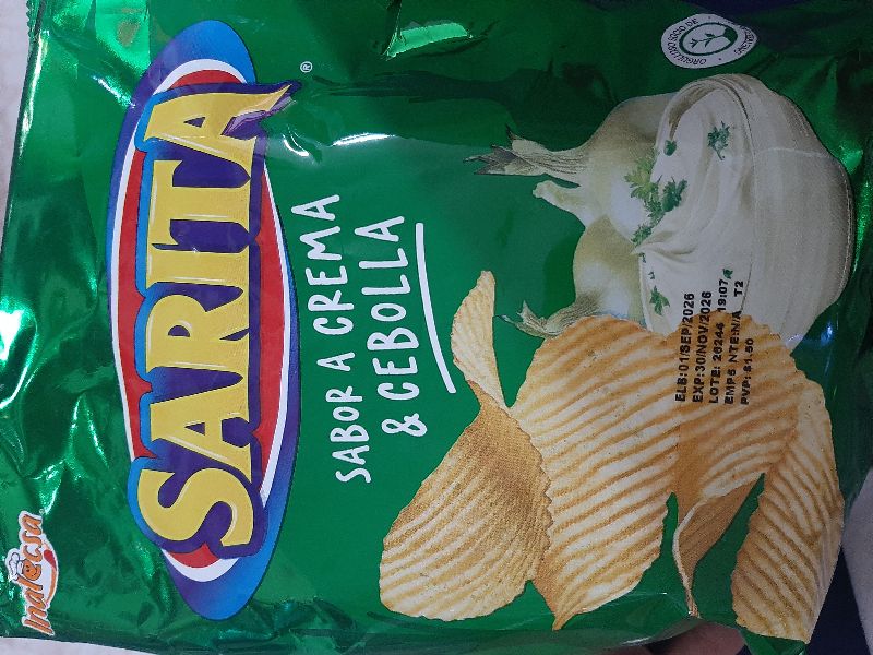 Sarita Crema y cebolla