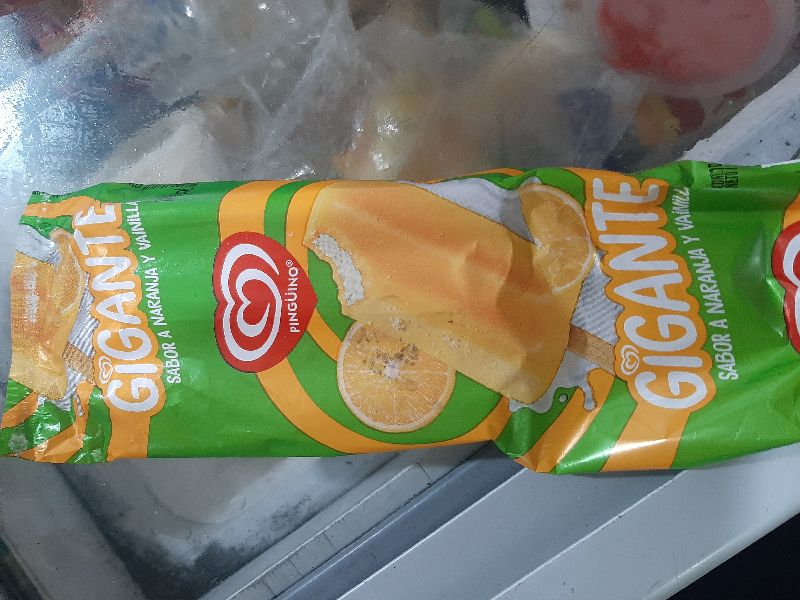 Gigante Naranja y vainilla