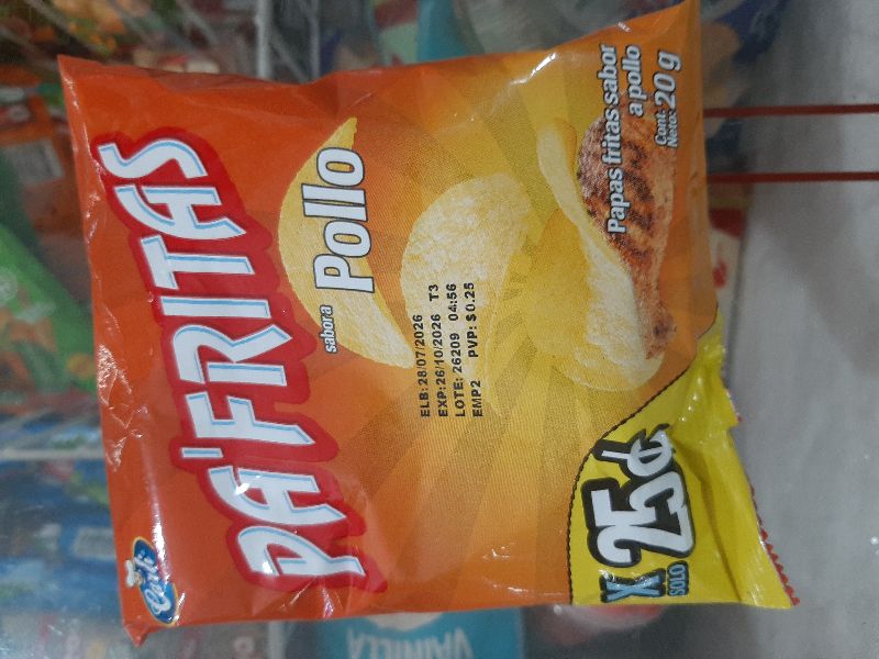 Pafritas Pollo Pq