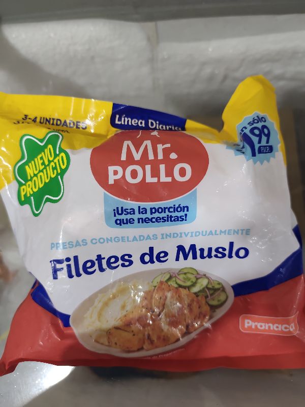Mr. Pollo Filetes de Muslo