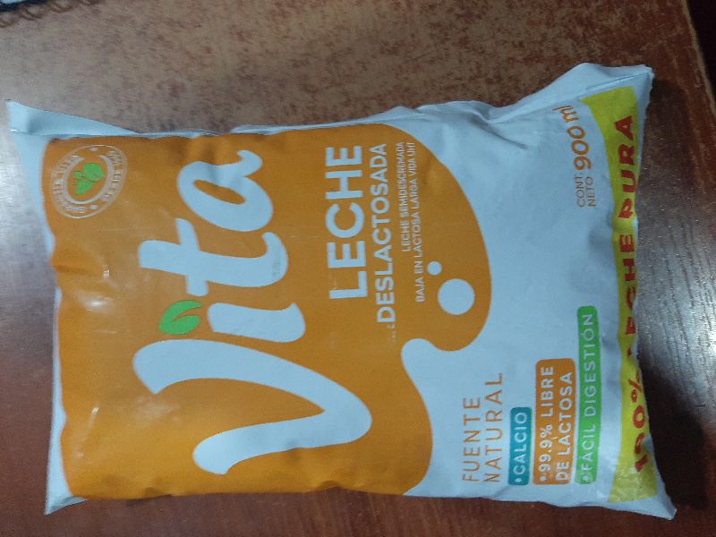 Leche deslactosada VITA
