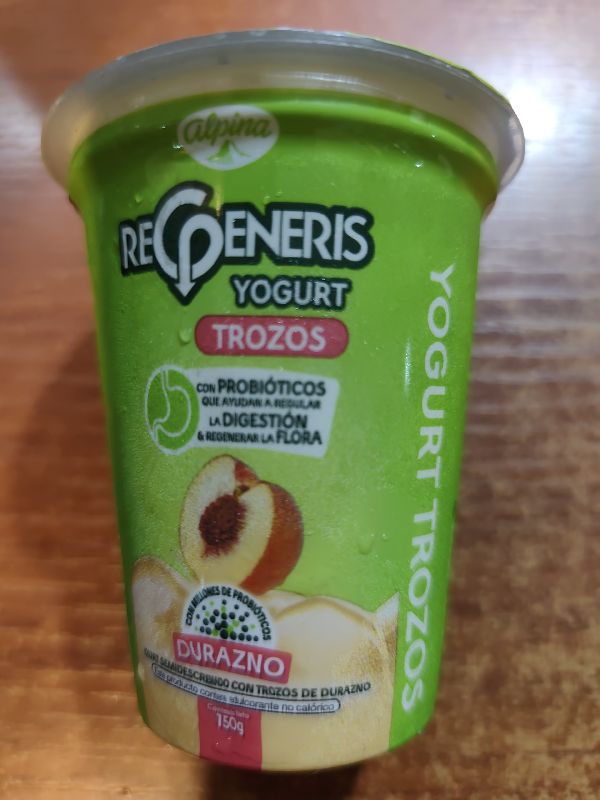 Regeneris vaso durazno
