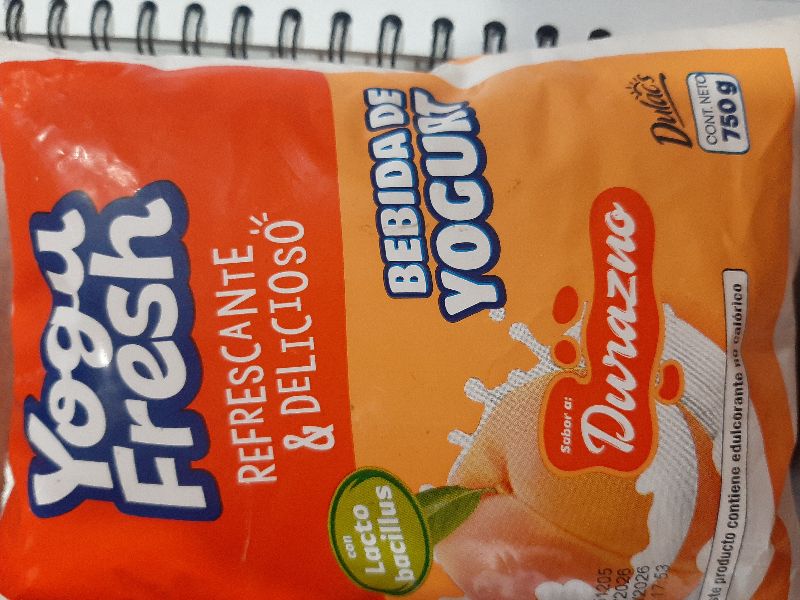 Yogu Fresh 750 g DURAZNO