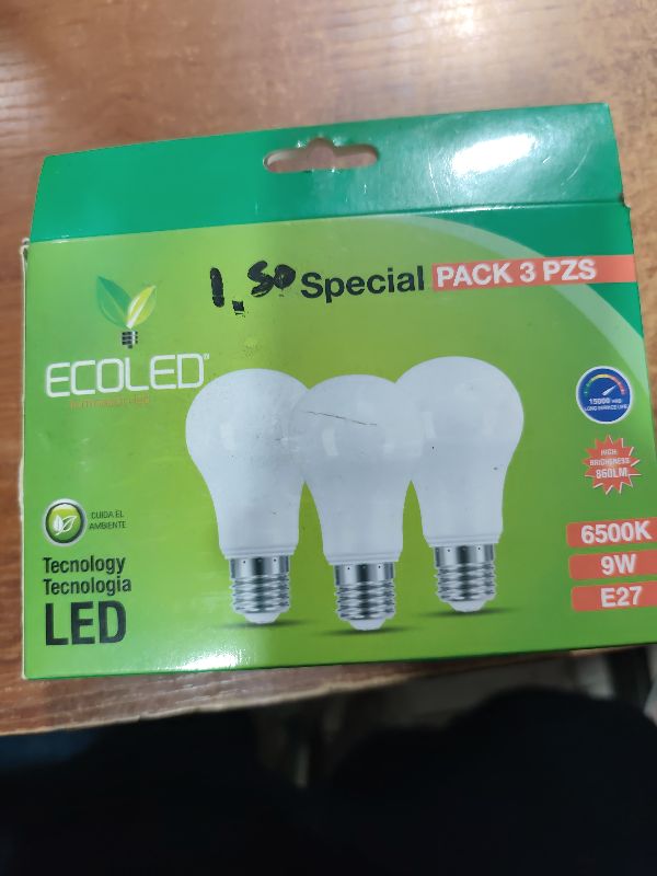 Ecoled Pack 3 Focos