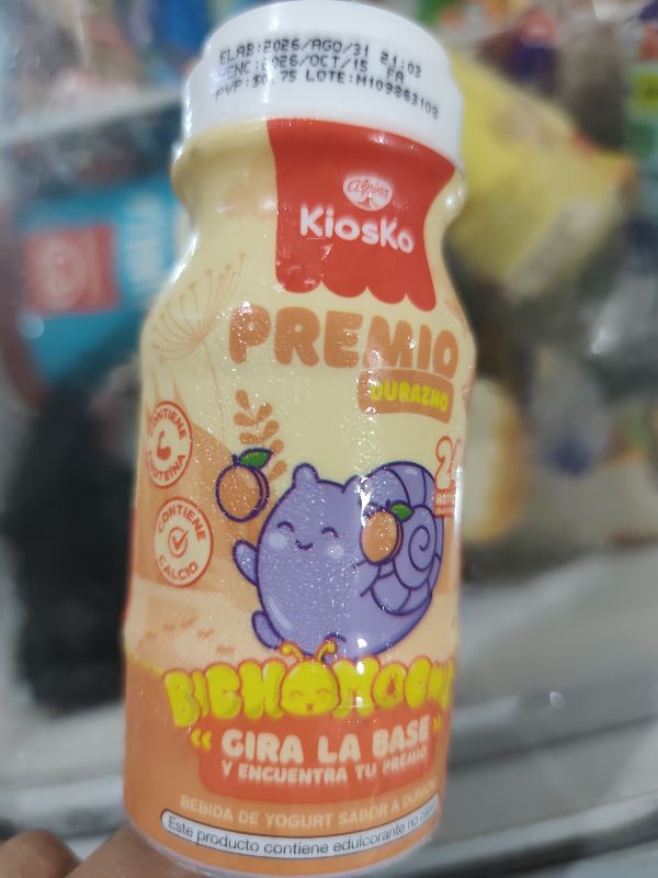 Kiosko premio pq durazno