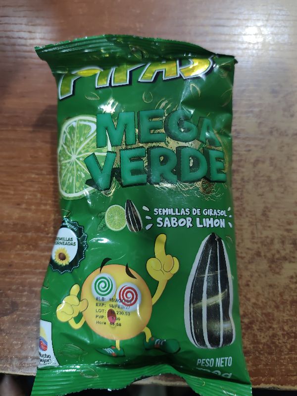 Pipas Grande Limón