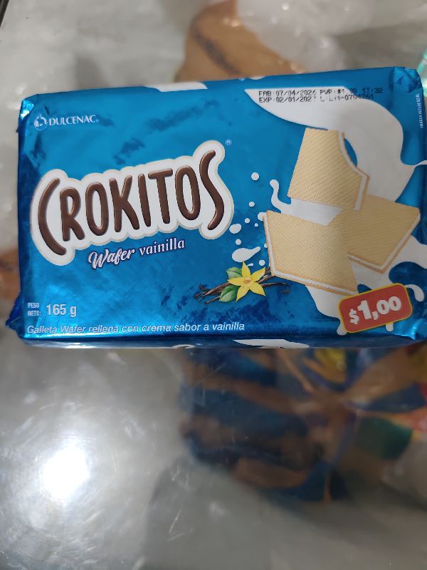 Galleta Crokitos Vainilla