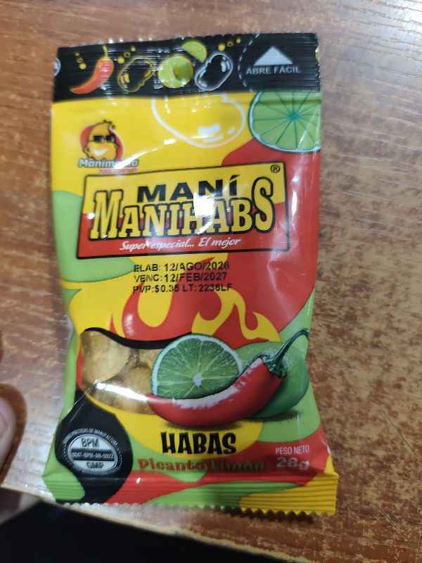Habas Picante Limón