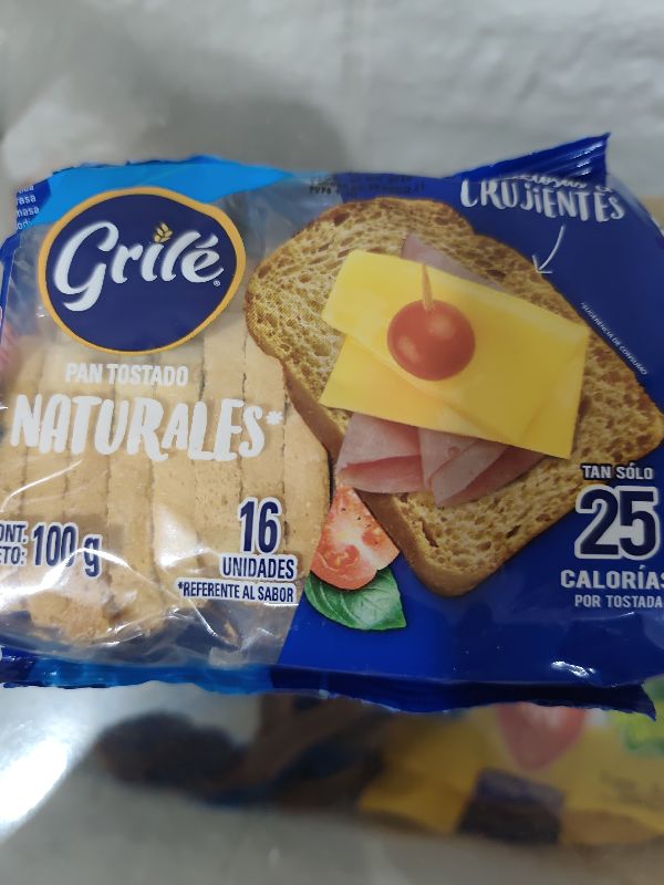 Tostadas Naturales Grilé