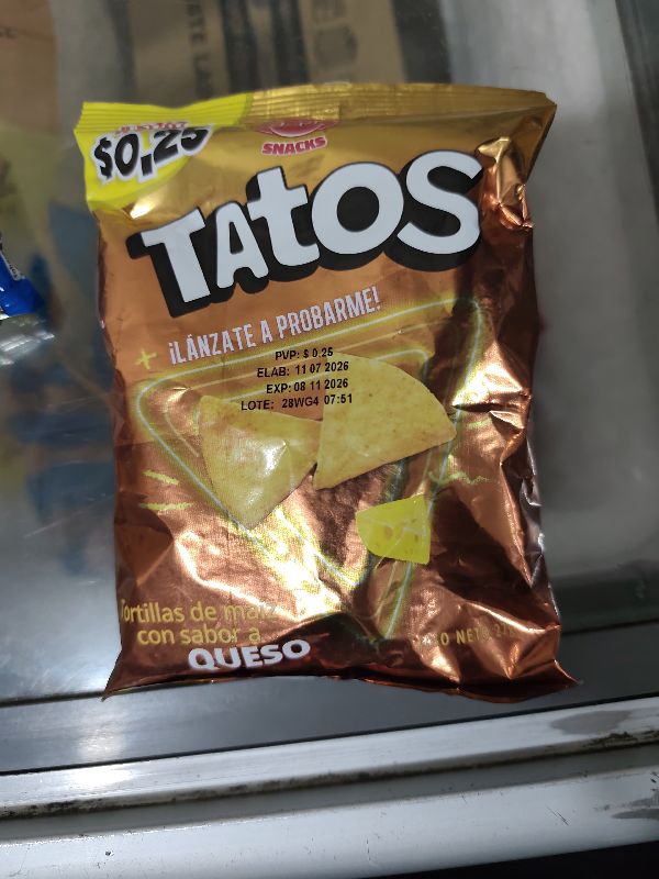 Tatos Queso Pequeño
