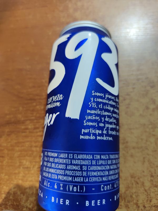 Cerveza 593