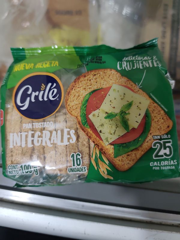 Tostadas Integrales Grilé