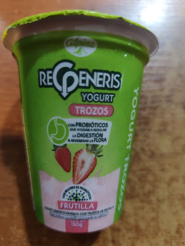Regeneris vaso frutilla