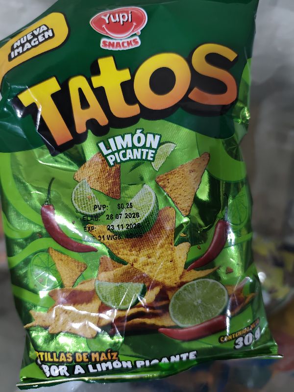 Tatos Limón Pequeño