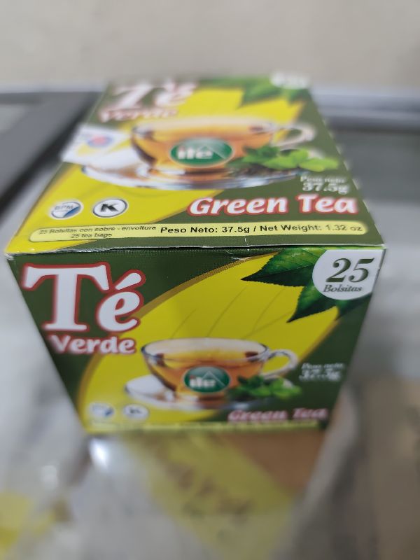 Té Verde Caja