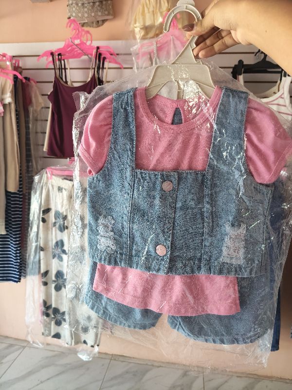 conjunto de jean niña