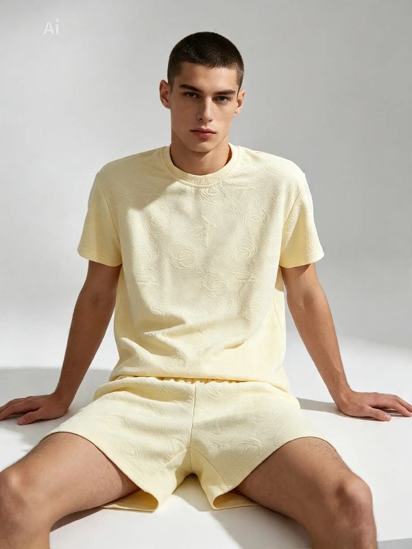conjunto texturizado hombre
