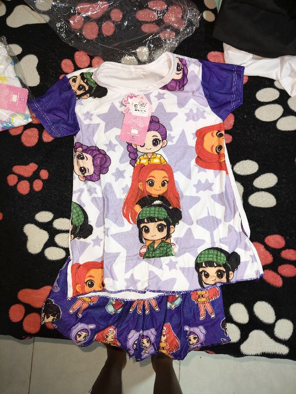 pijama corta de niña