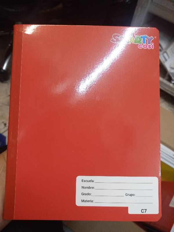 LIBRETA FRANCESA COSIDA C-7