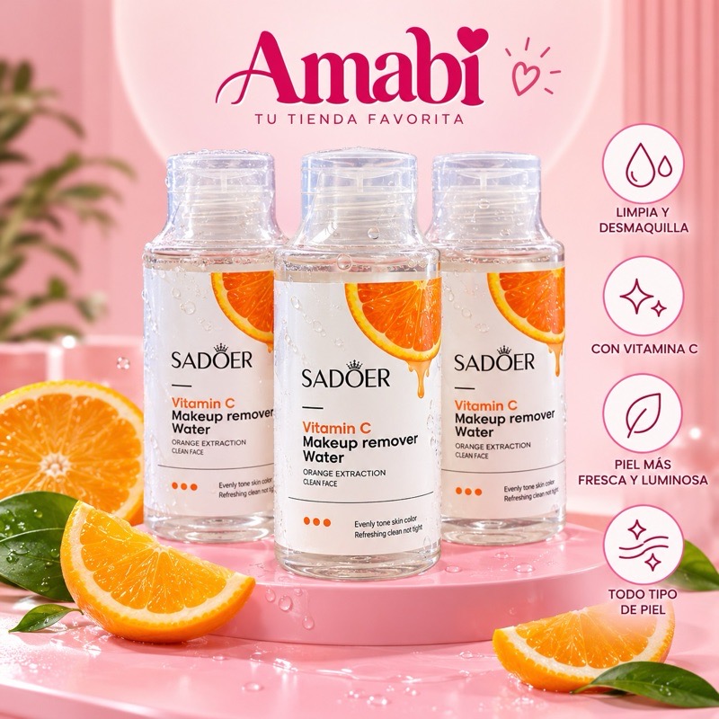 Agua Micelar SADOER Vitamina C