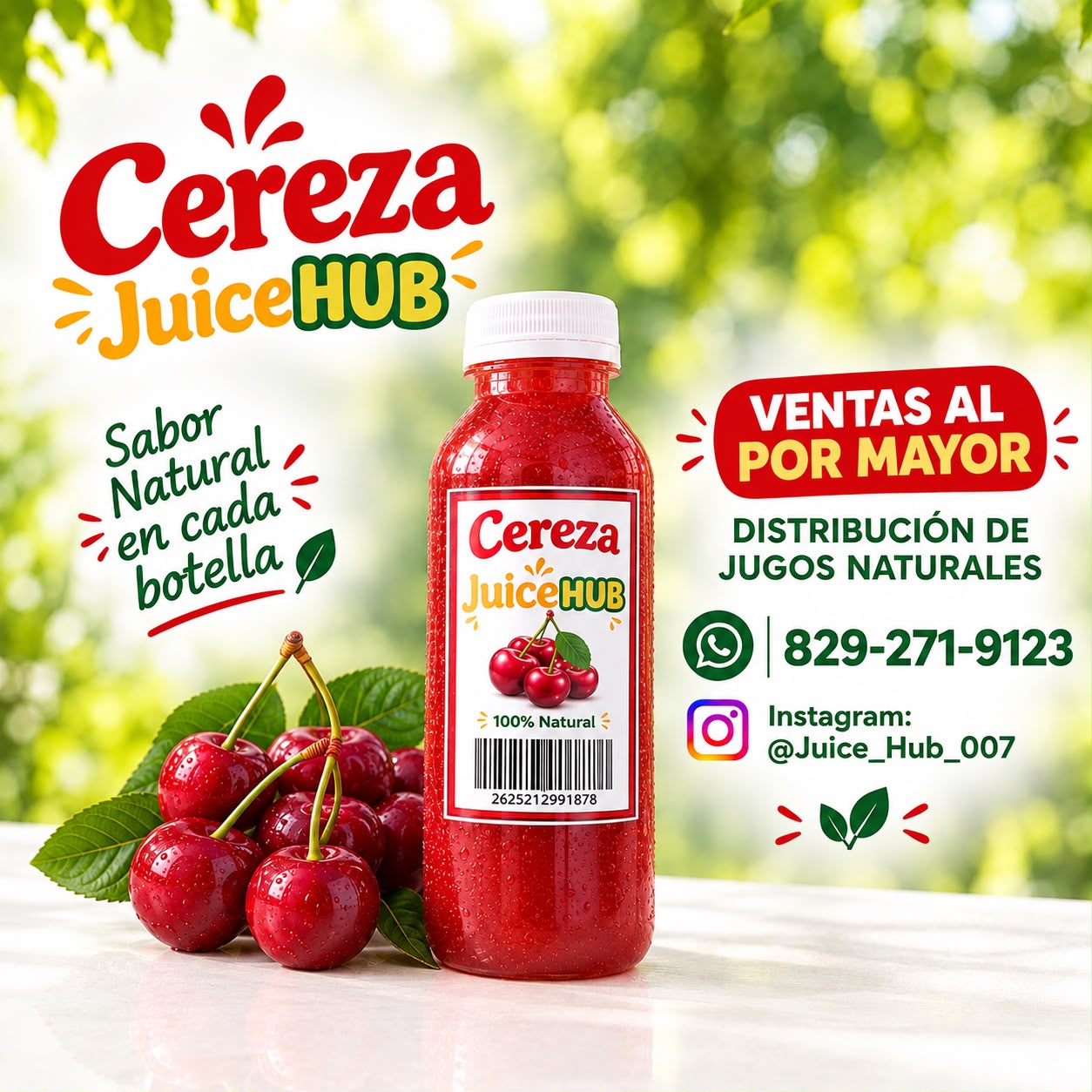 JUGO DE CEREZA