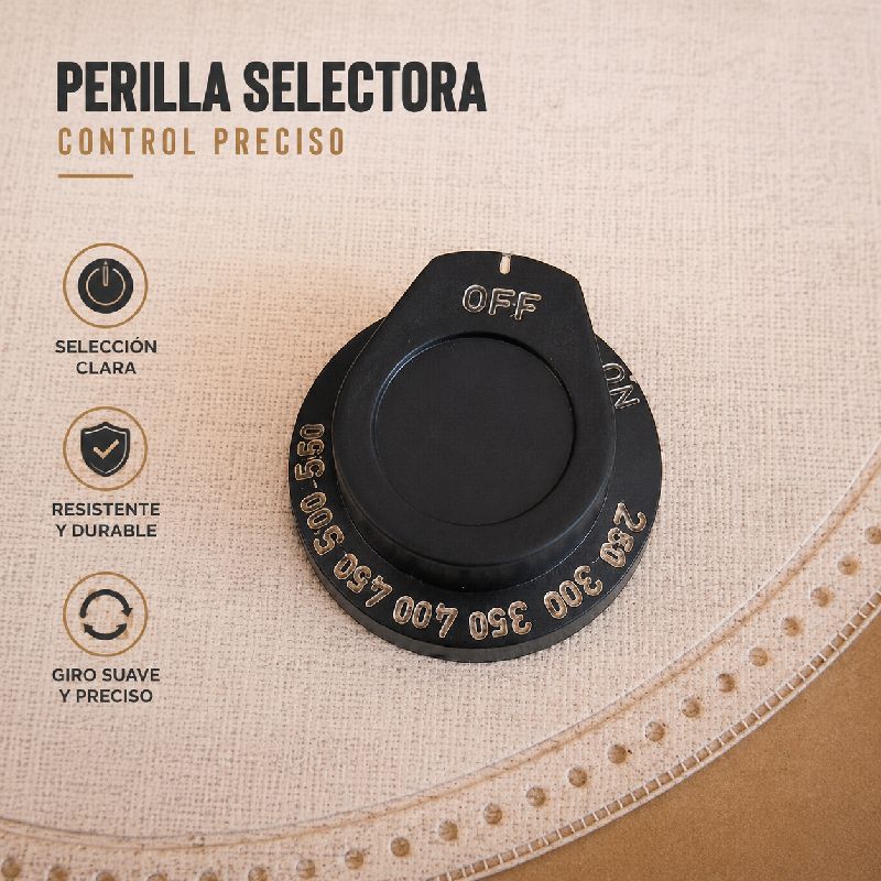 perilla de valvula termostato