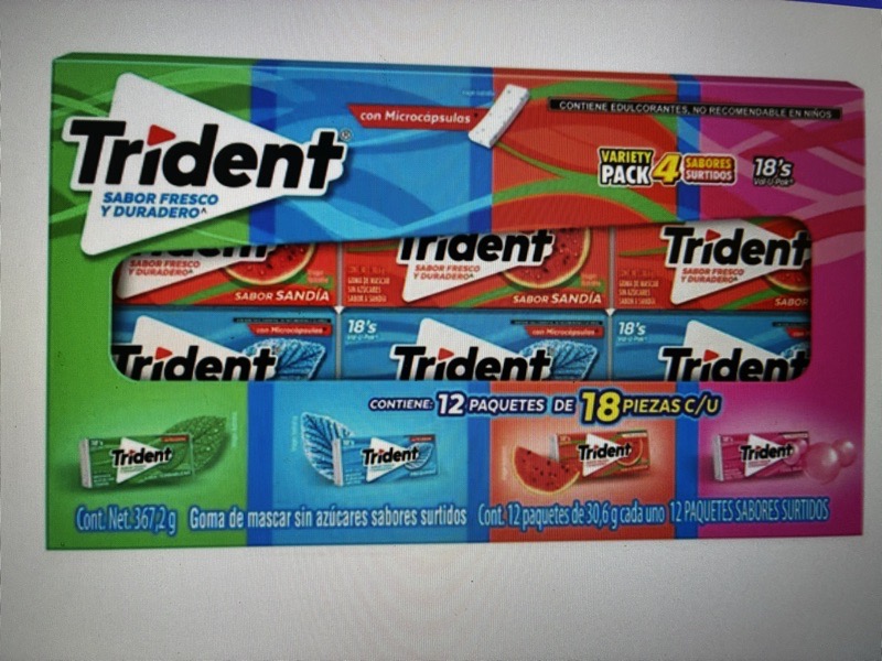 chicles Trident’s