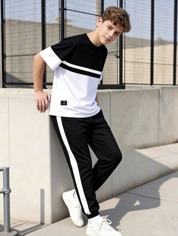 Conjunto Juvenil Black&White