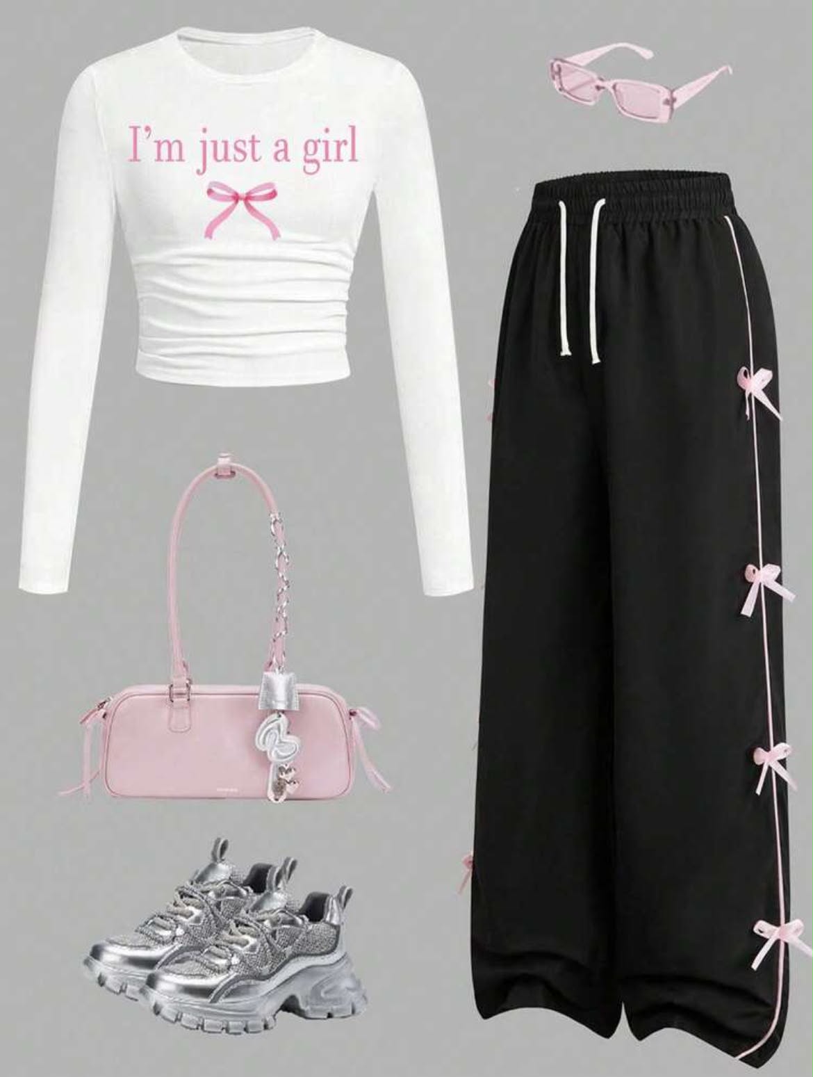 Conjunto IM JUST A GIRLS PANTALON