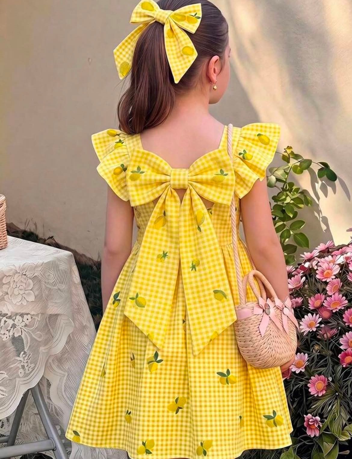Vestido Amarillo Verano