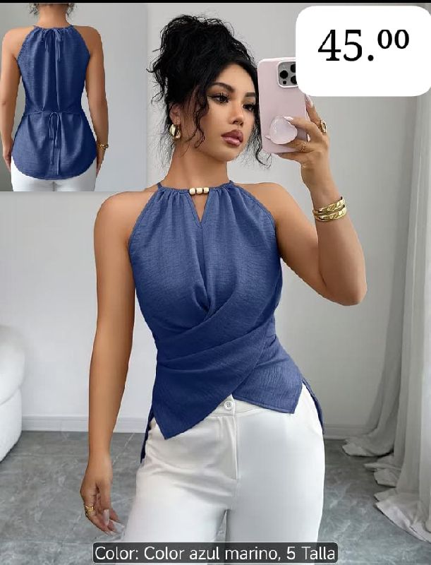 blusa amarrada