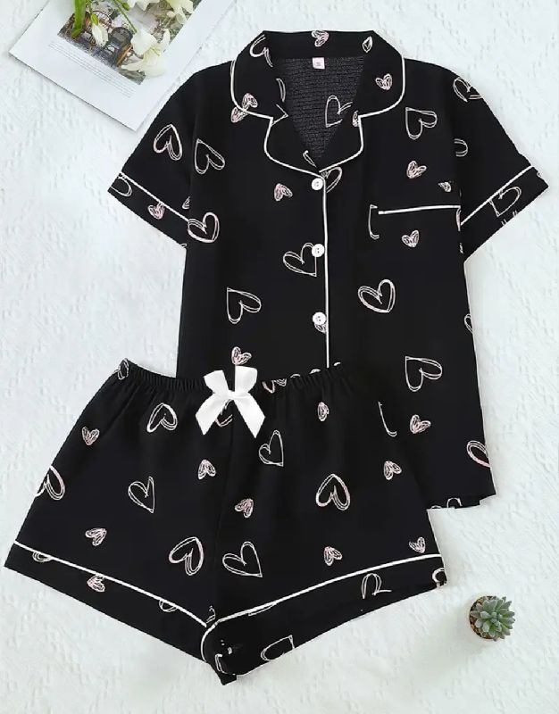 PIJAMA CORAZON TALLA M