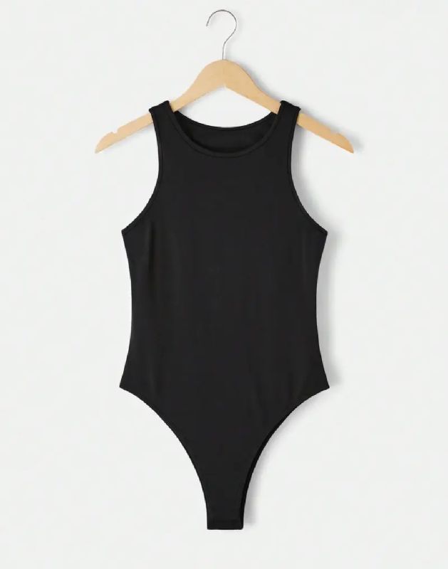 BODY SIN MANGA NEGRO TALLA M