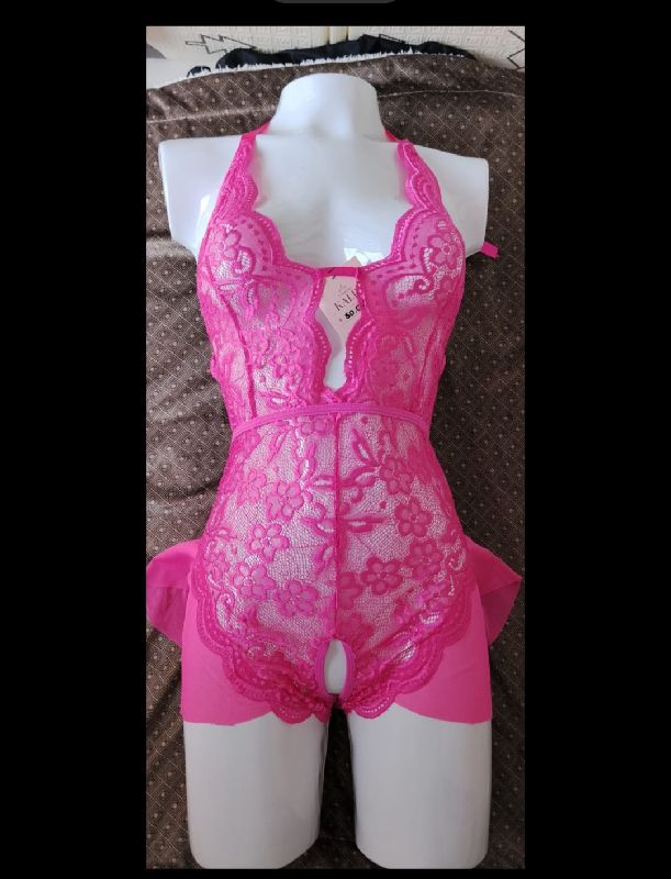 LENCERÍA EROTICO ROSA-ROJA TALLA S