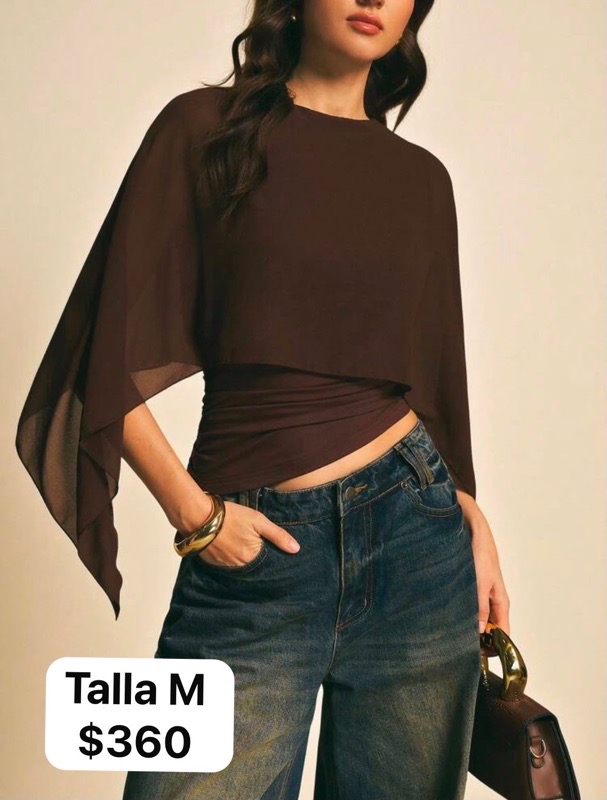 Blusa café