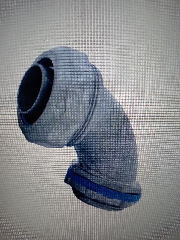 conector curvo para coraza lt 3/4"