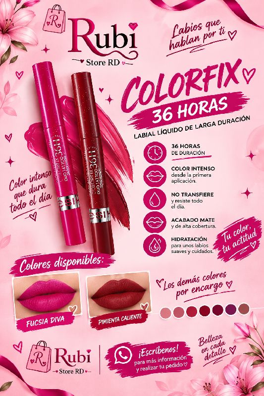 ColorFix 36 Horas Labial