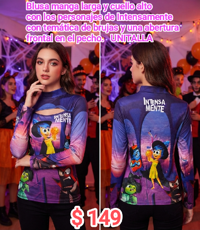 blusa intensamente