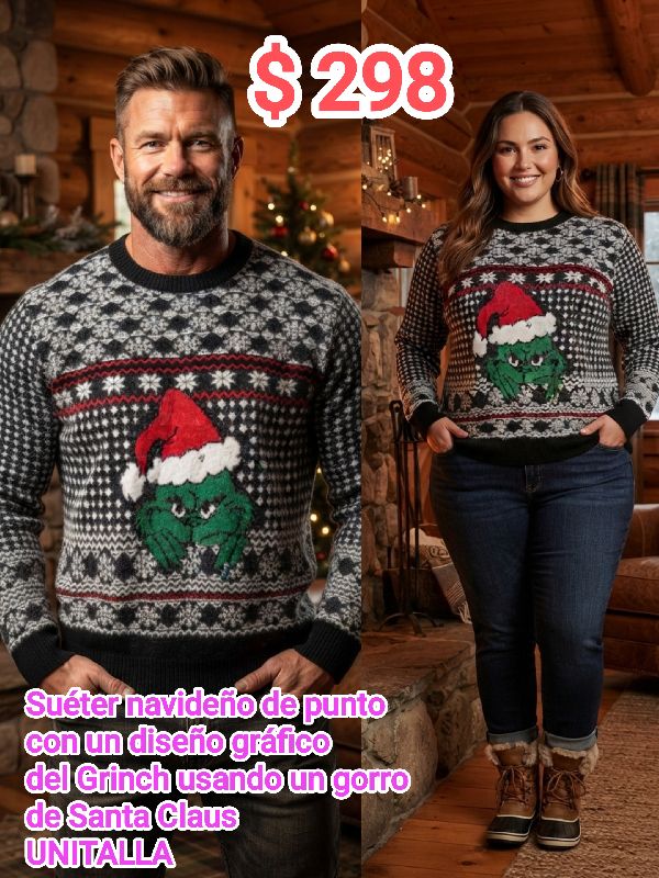 suéter Grinch