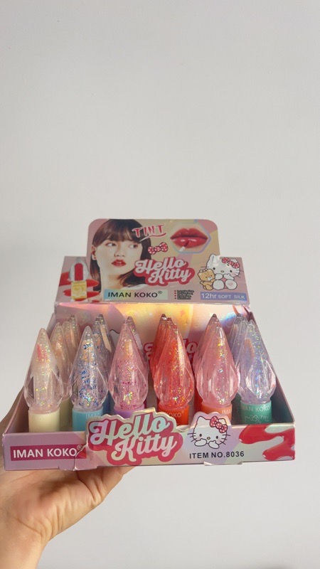 Gloss + tinta Hello kitty