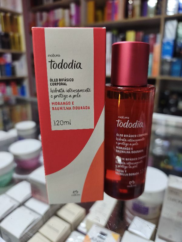 Óleo Corporal Bifásico Fresa y Flor de Vainilla 120ml