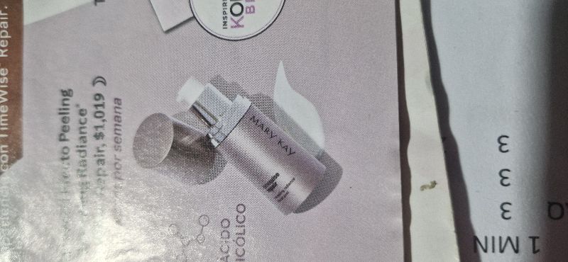 Gel facial Efecto Peeling