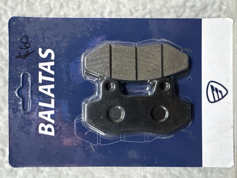 Balatas Freno Delantero Italika 125z