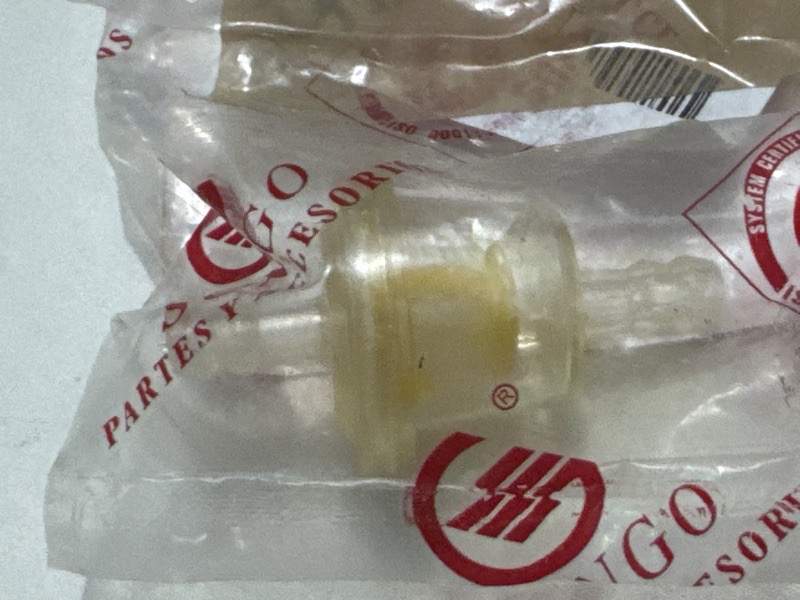 Filtro De gasolina Transparente Universal