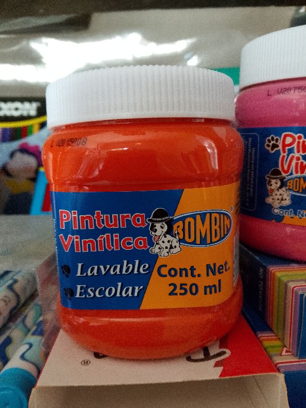 pintura bombin naranja 250ml