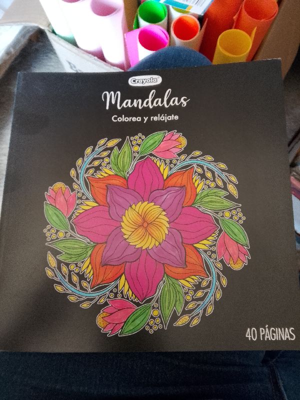 libro colorear mandalas