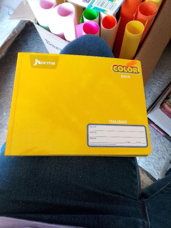 cuaderno raya norma cosido